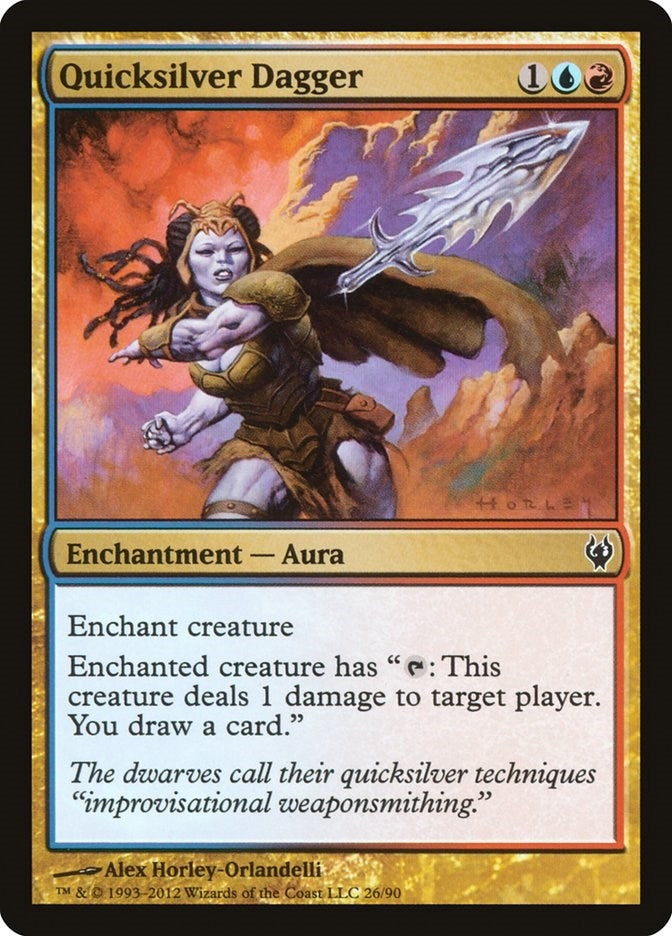 Image for Quicksilver Dagger (26) (DDJ) - Magic: The Gathering
