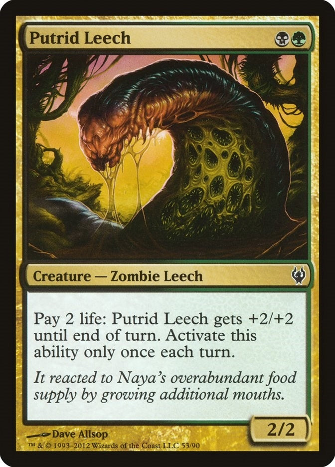 Image for Putrid Leech (53) - Magic: The Gathering