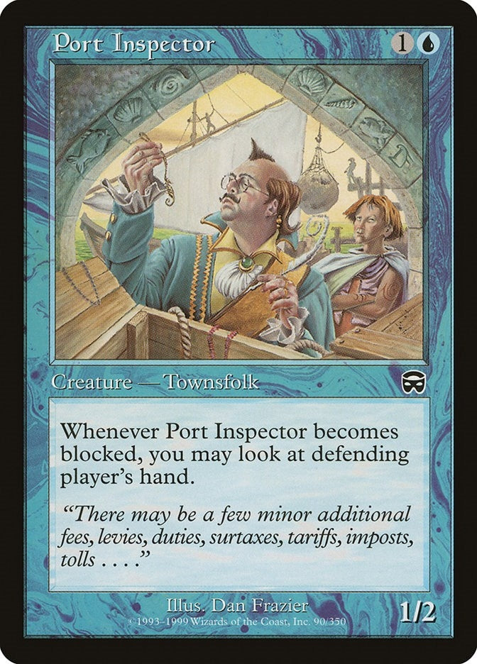 Image for Port Inspector (90) - Magic: The Gathering
