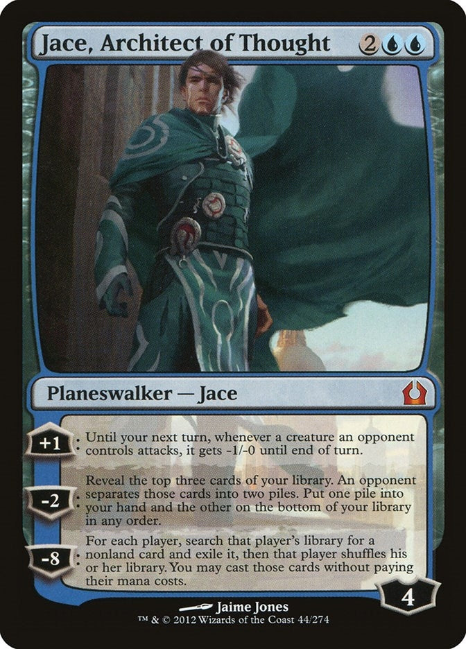 Image for Jace, Architect of Thought (44) (RTR) - Magic: The Gathering
