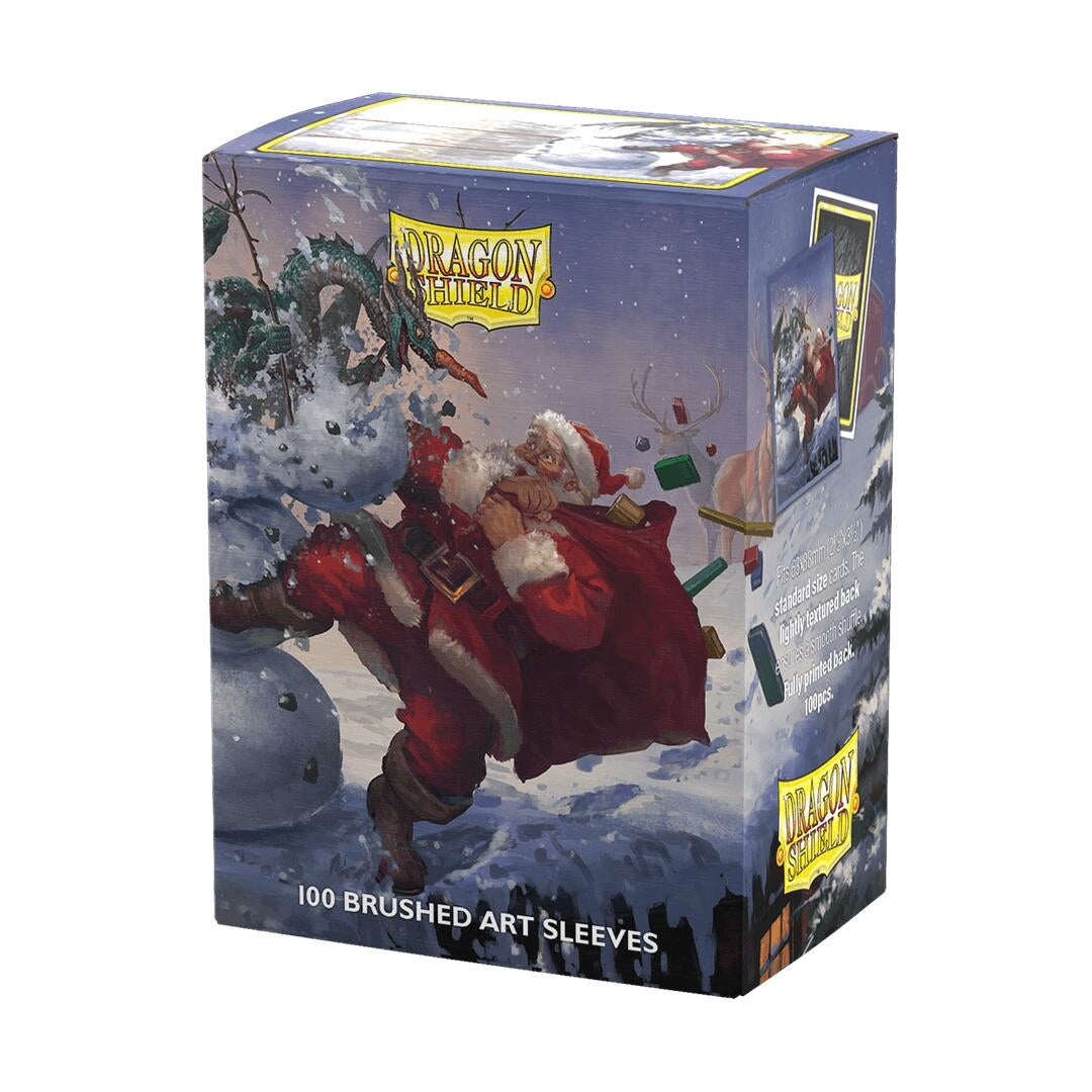 Image for Dragon Shield Brushed Art Sleeves - Christmas 2025 (100-pack) - Card Sleeves