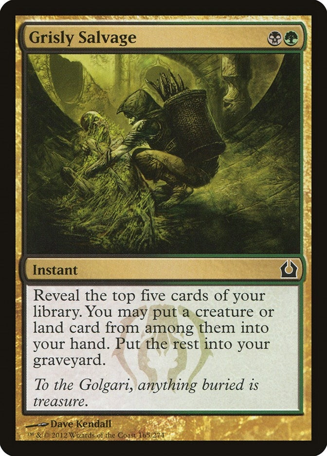 Image for Grisly Salvage (165) - Magic: The Gathering