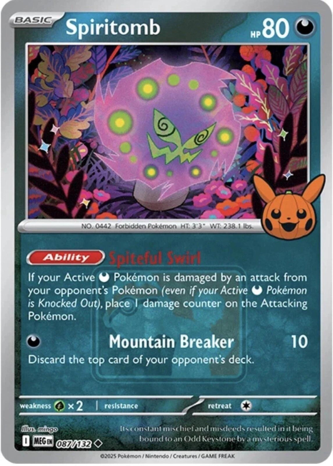 Image for Spiritomb (Trick or Trade Stamped) (087/132) (PR) - Pokemon