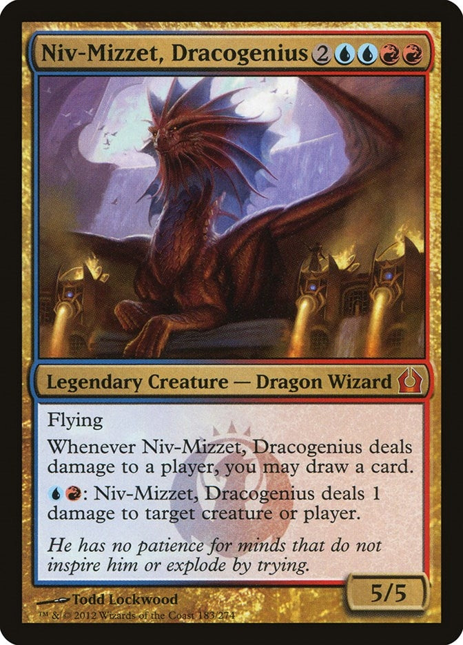 Image for Niv-Mizzet, Dracogenius (183) (RTR) - Magic: The Gathering