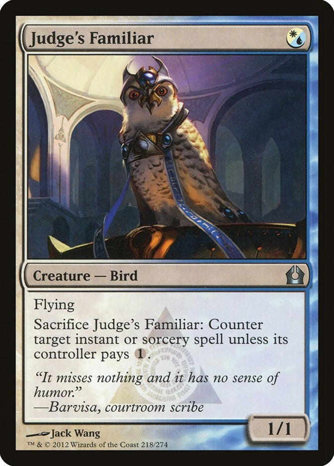 Image for Judge's Familiar (218) - Magic: The Gathering