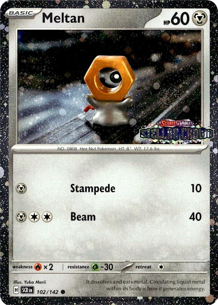 Image for Meltan - 102/142 (Stellar Crown Stamped) (102/142) (MCAP) - Pokemon