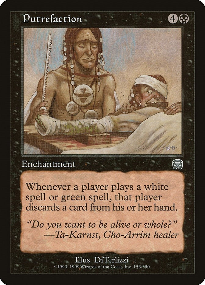 Image for Putrefaction (153) - Magic: The Gathering