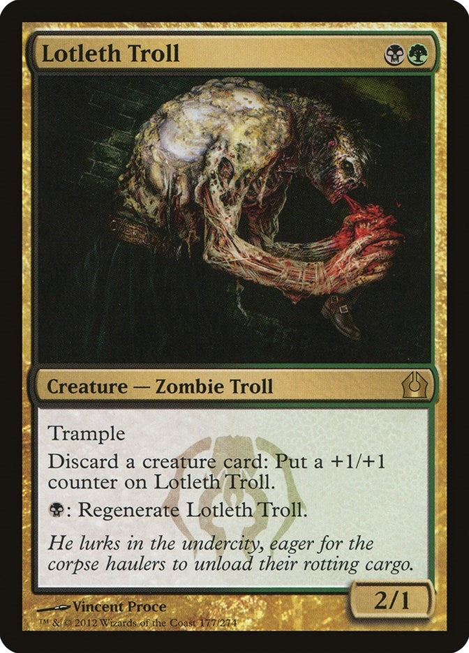Image for Lotleth Troll (177) (RTR) - Magic: The Gathering