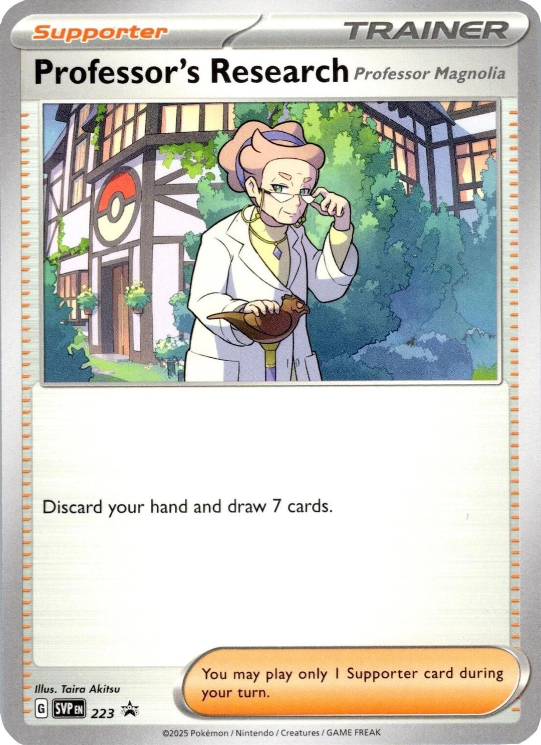 Image for Professor's Research [Professor Magnolia] - 223 (223) (SVP) - Pokemon