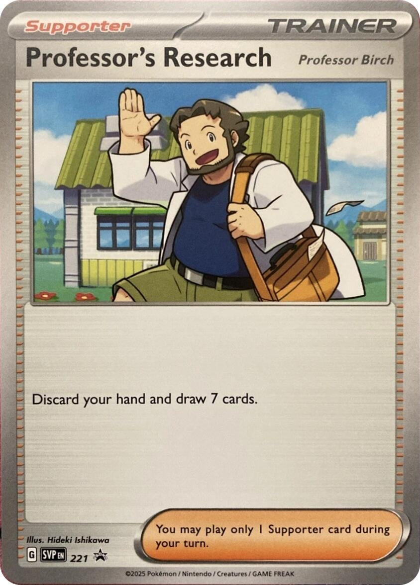 Image for Professor's Research - 221 (221) (SVP) - Pokemon
