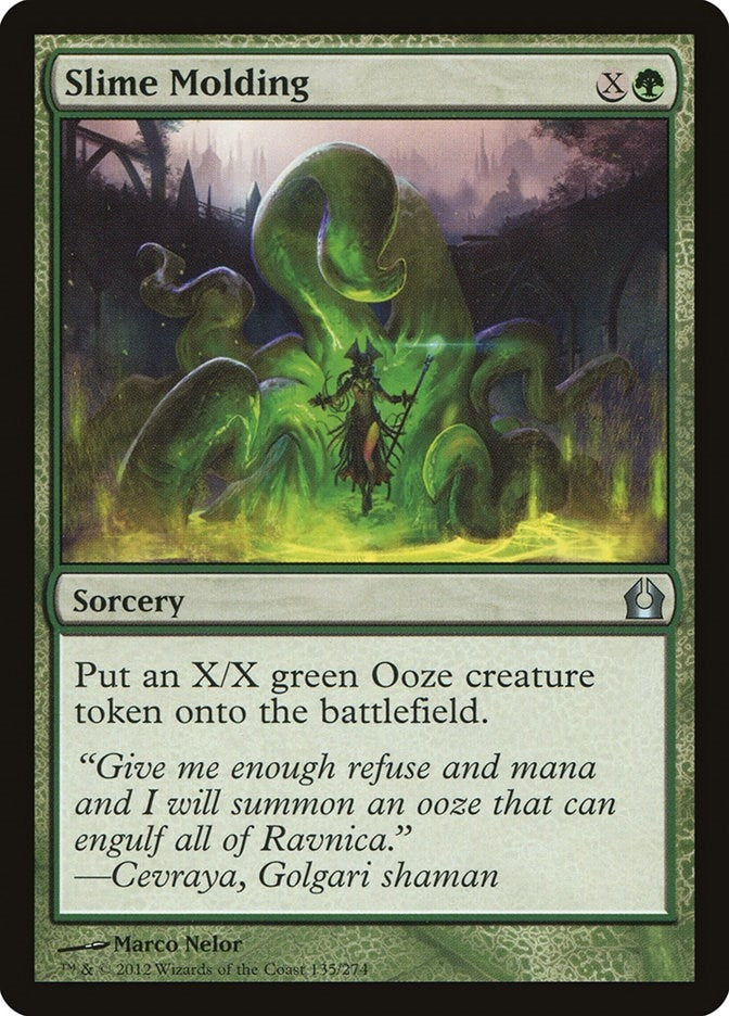Image for Slime Molding (135) (RTR) - Magic: The Gathering