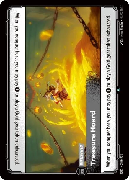 Image for Treasure Hoard (220/221) (SPF) - Riftbound: League of Legends Trading Card Game