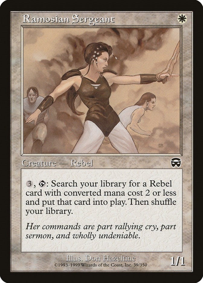 Image for Ramosian Sergeant (39) - Magic: The Gathering