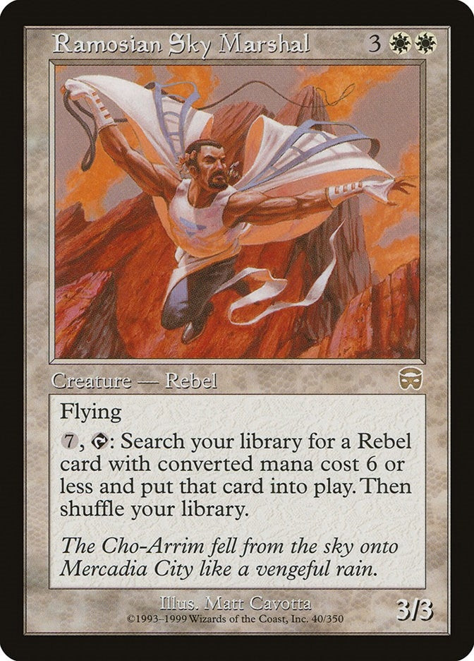 Image for Ramosian Sky Marshal (40) - Magic: The Gathering