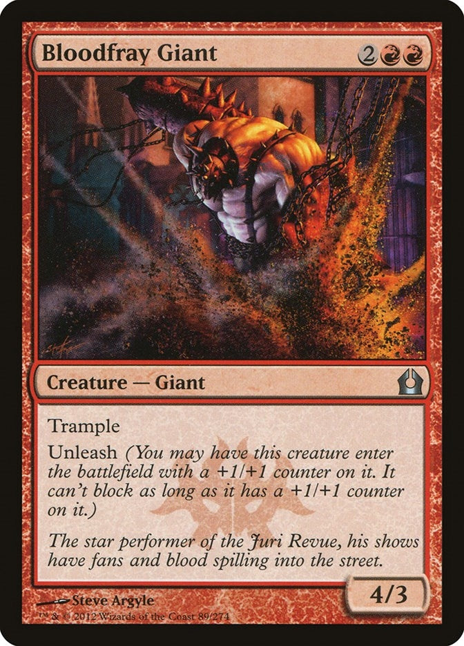 Image for Bloodfray Giant (89) - Magic: The Gathering