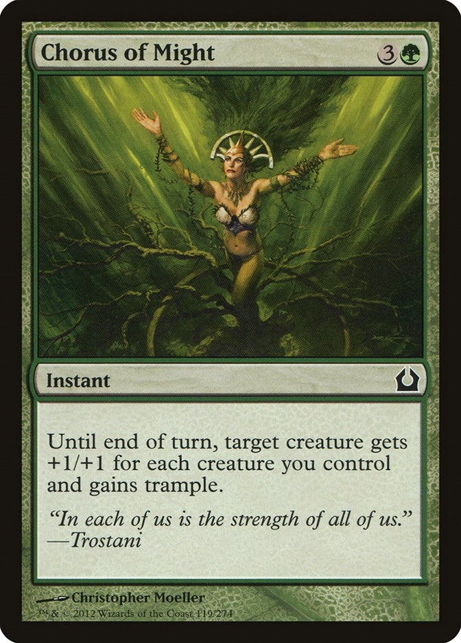 Image for Chorus of Might (119) (RTR) - Magic: The Gathering