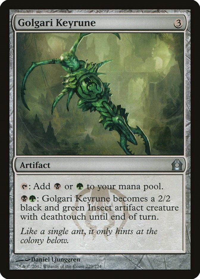 Image for Golgari Keyrune (229) (RTR) - Magic: The Gathering