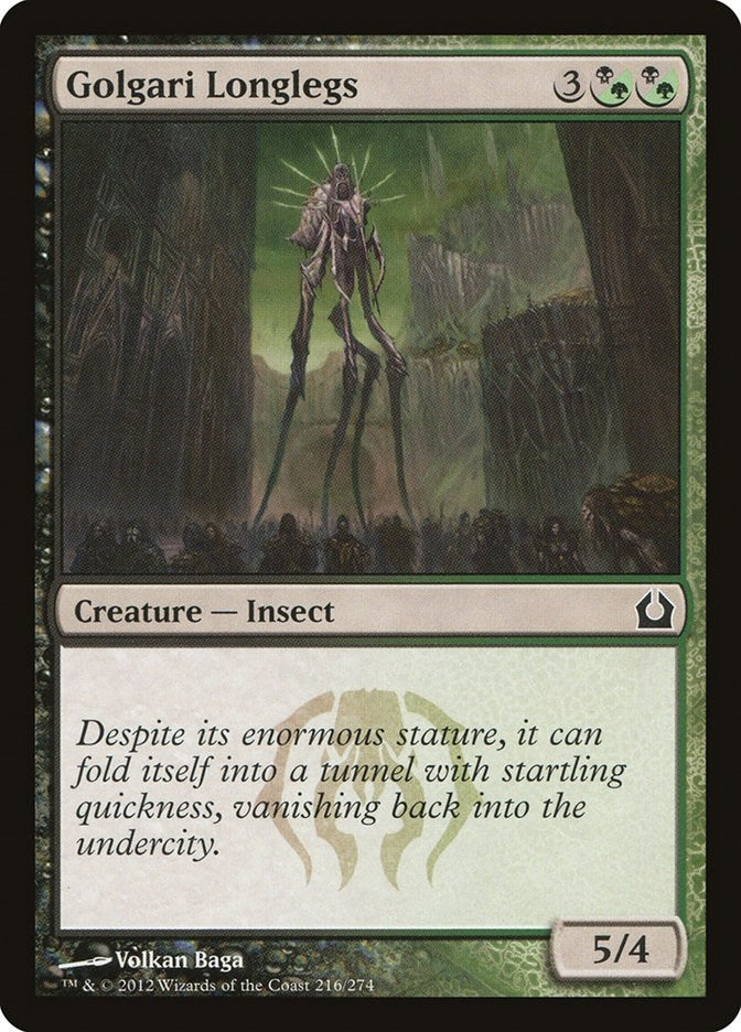 Image for Golgari Longlegs (216) - Magic: The Gathering