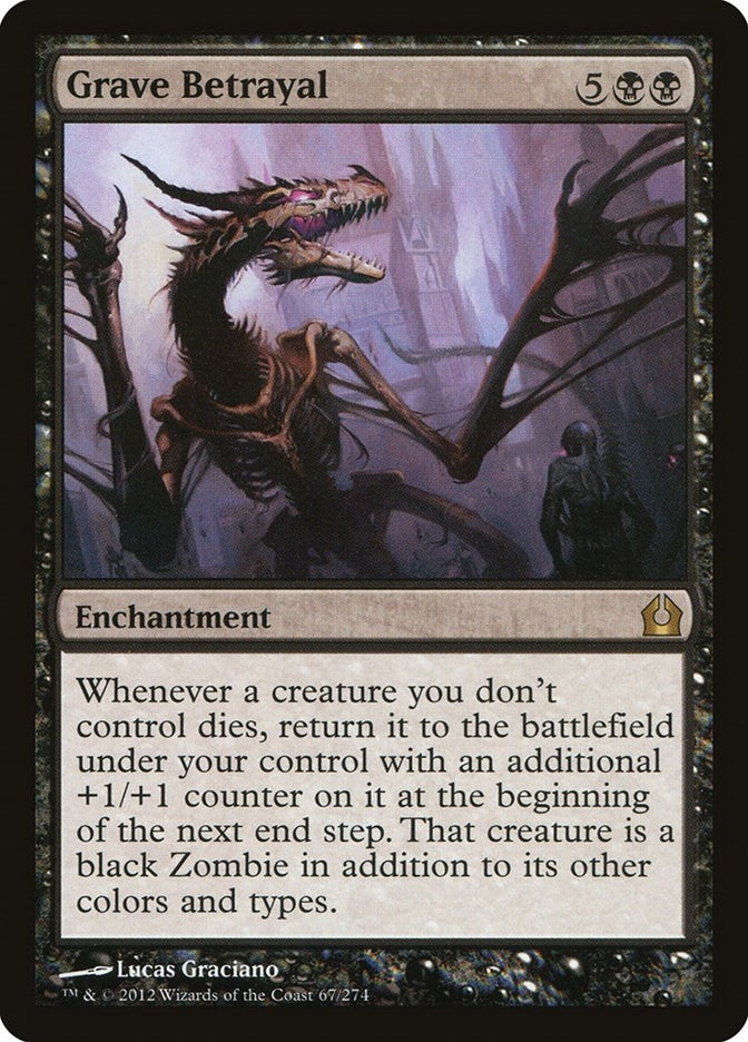 Image for Grave Betrayal (67) (RTR) - Magic: The Gathering