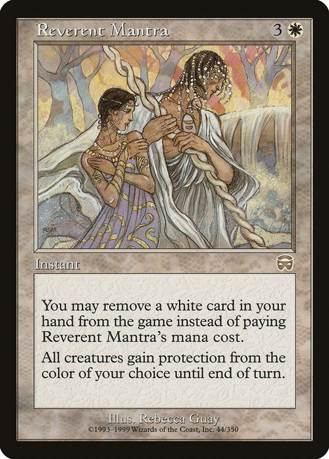 Image for Reverent Mantra (44) - Magic: The Gathering
