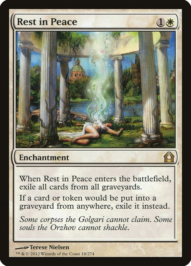 Image for Rest in Peace (18) (RTR) - Magic: The Gathering