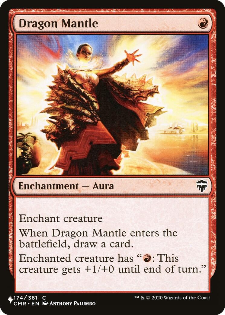 Image for Dragon Mantle (174) (LIST) - Magic: The Gathering