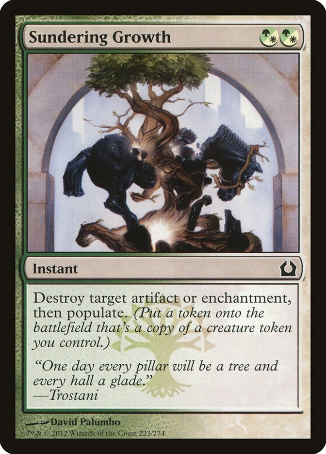 Image for Sundering Growth (223) - Magic: The Gathering