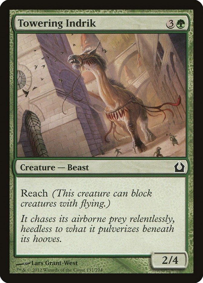 Image for Towering Indrik (137) - Magic: The Gathering