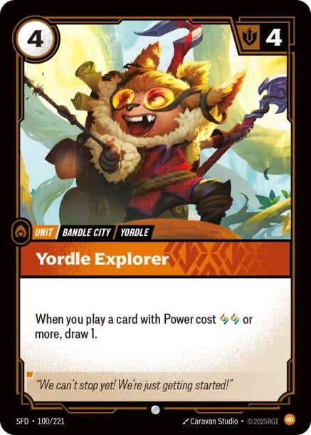 Image for Yordle Explorer (100/221) (SPF) - Riftbound: League of Legends Trading Card Game