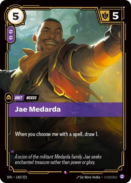 Image for Jae Medarda (142/221) (SPF) - Riftbound: League of Legends Trading Card Game