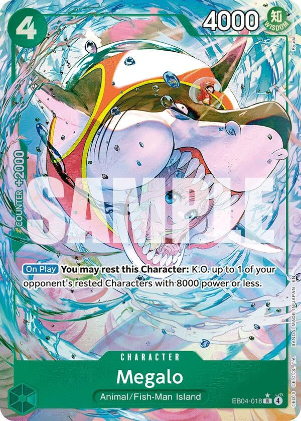 Megalo (Alternate Art) (EB04-018) (OP14)