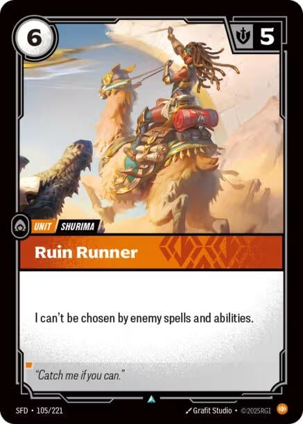 Image for Ruin Runner (105/221) (SPF) - Riftbound: League of Legends Trading Card Game