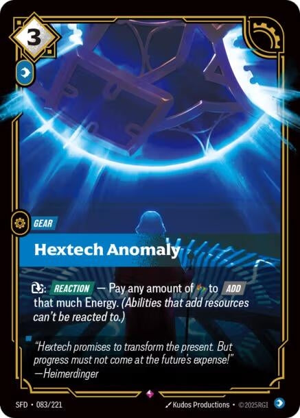 Image for Hextech Anomaly (083/221) (SPF) - Riftbound: League of Legends Trading Card Game