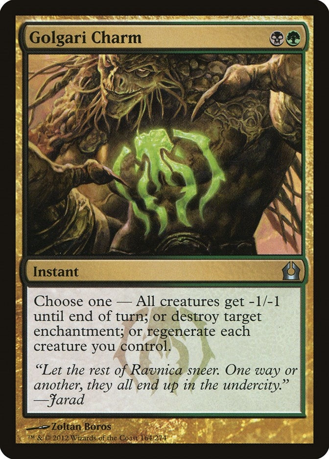 Image for Golgari Charm (164) (RTR) - Magic: The Gathering