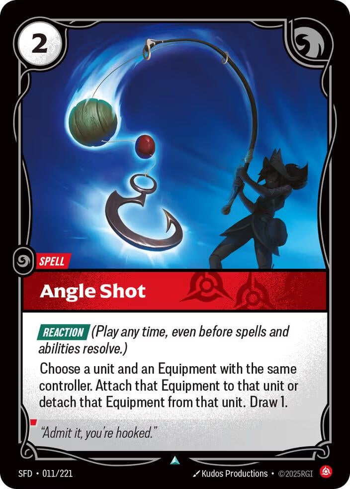 Image for Angle Shot (011/221) (SPF) - Riftbound: League of Legends Trading Card Game