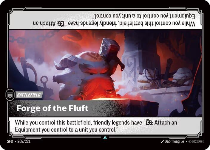 Image for Forge of the Fluft (208/221) (SPF) - Riftbound: League of Legends Trading Card Game