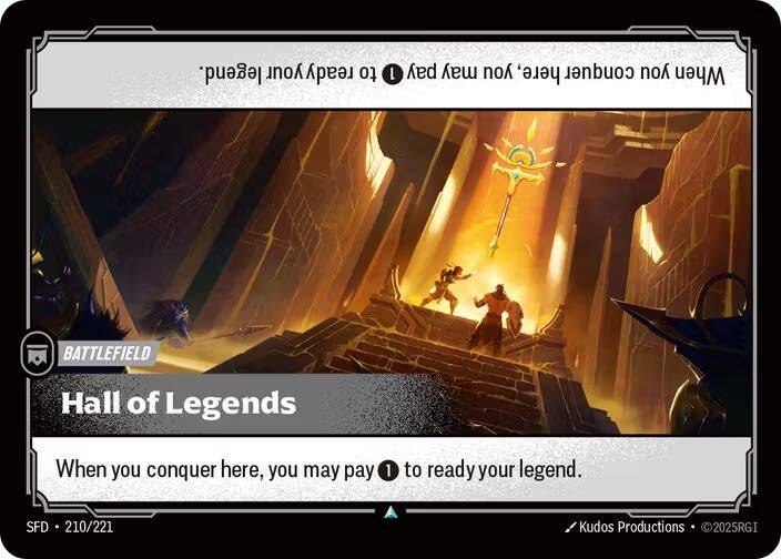 Image for Hall of Legends (210/221) (SPF) - Riftbound: League of Legends Trading Card Game