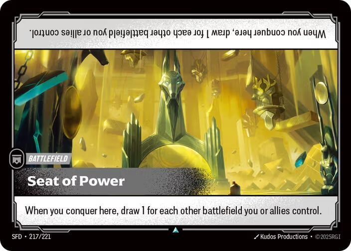 Image for Seat of Power (217/221) (SPF) - Riftbound: League of Legends Trading Card Game
