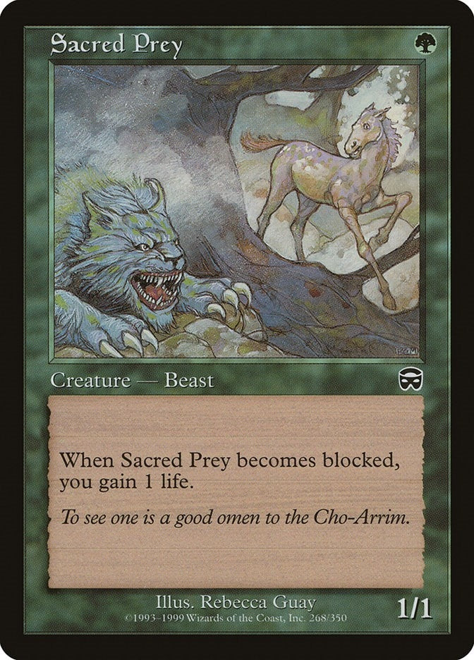 Image for Sacred Prey (268) - Magic: The Gathering