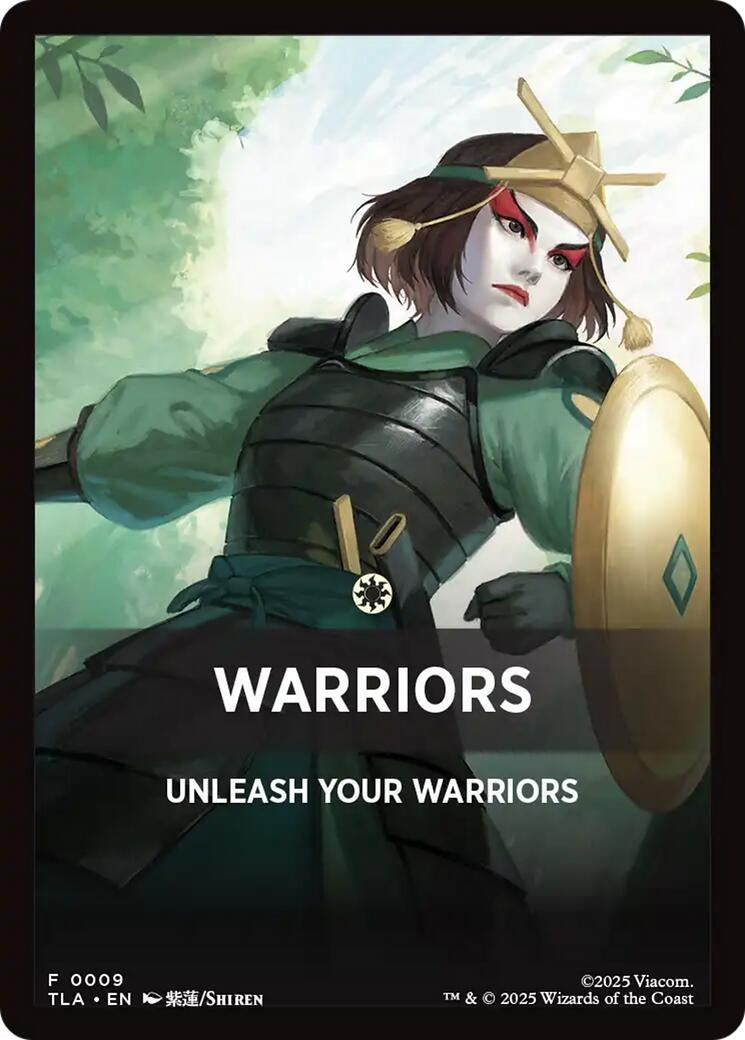 Image for Warriors Theme Card (9) - Magic: The Gathering