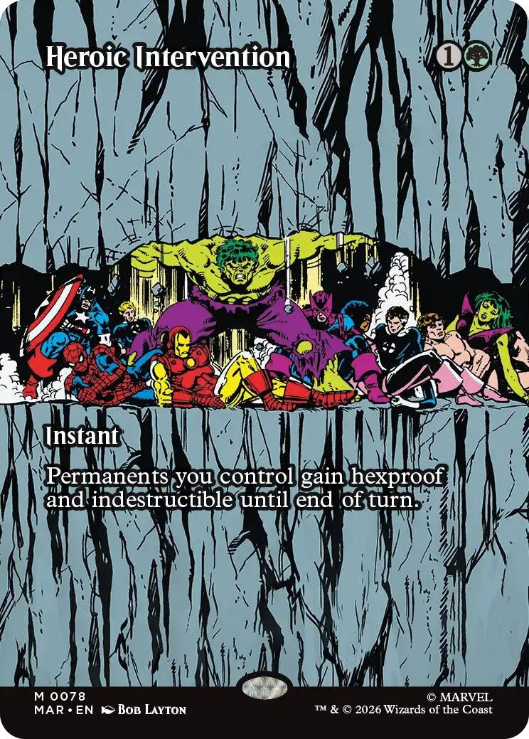 Image for Heroic Intervention (0078) (Borderless) (78) - Magic: The Gathering