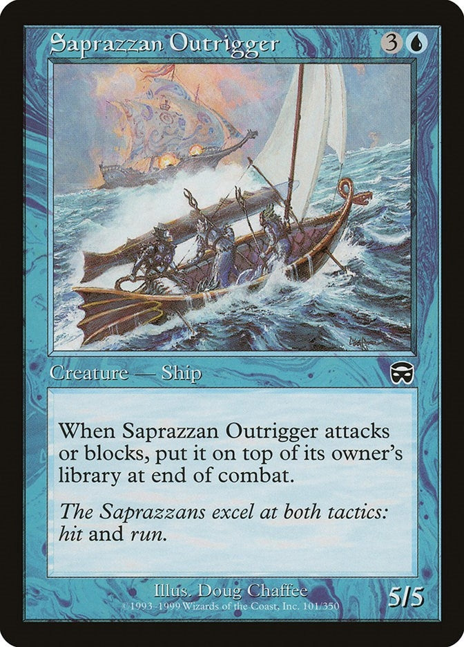 Image for Saprazzan Outrigger (101) - Magic: The Gathering