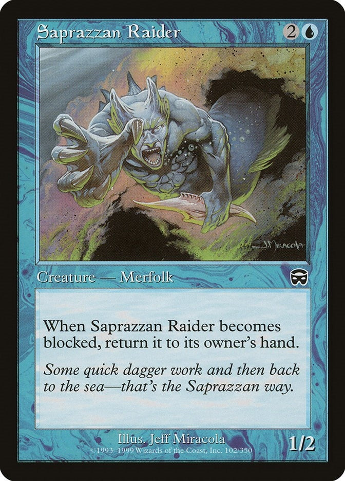 Image for Saprazzan Raider (102) - Magic: The Gathering
