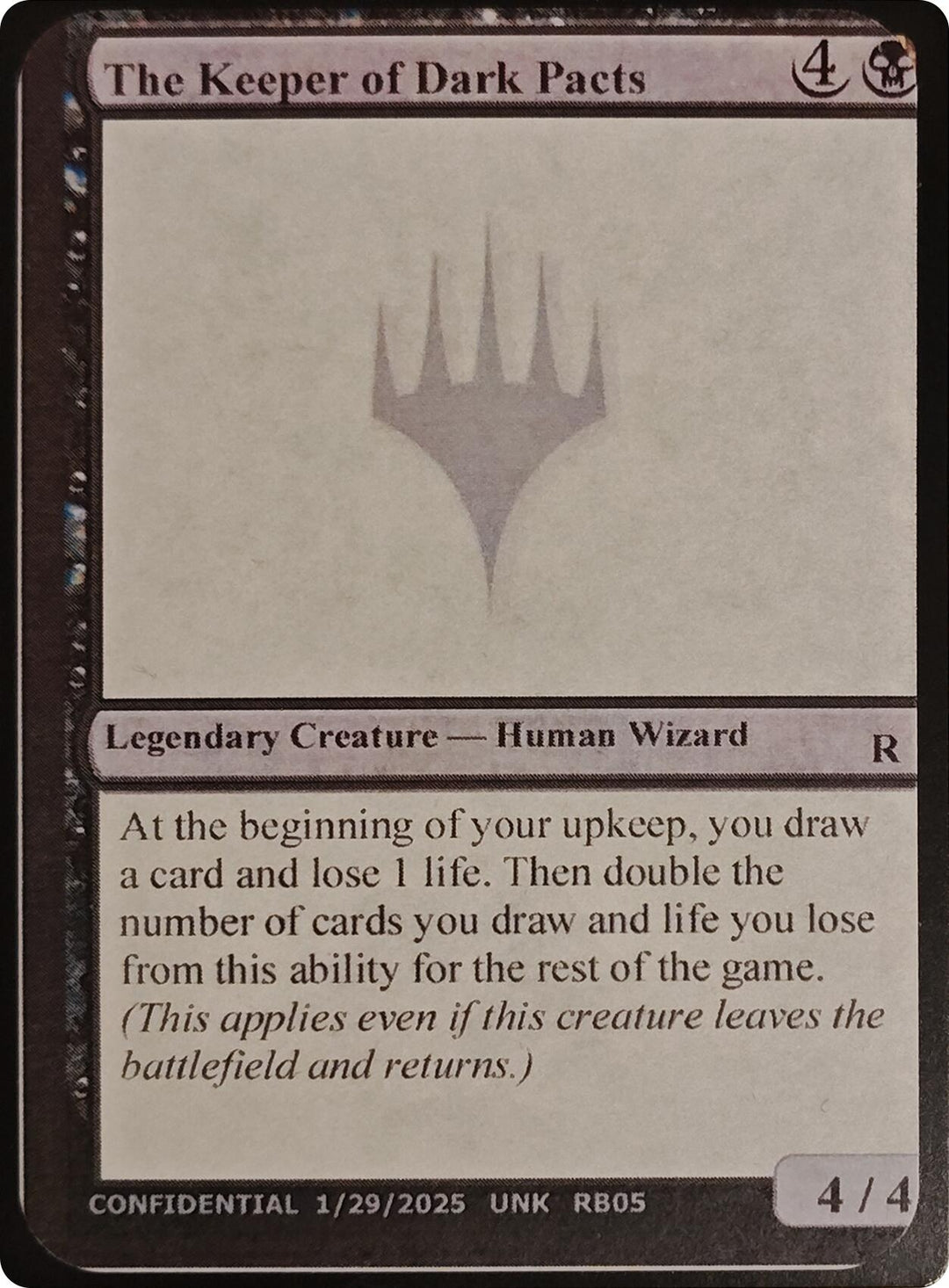 Image for The Keeper of Dark Pacts (UNK) - Magic: The Gathering
