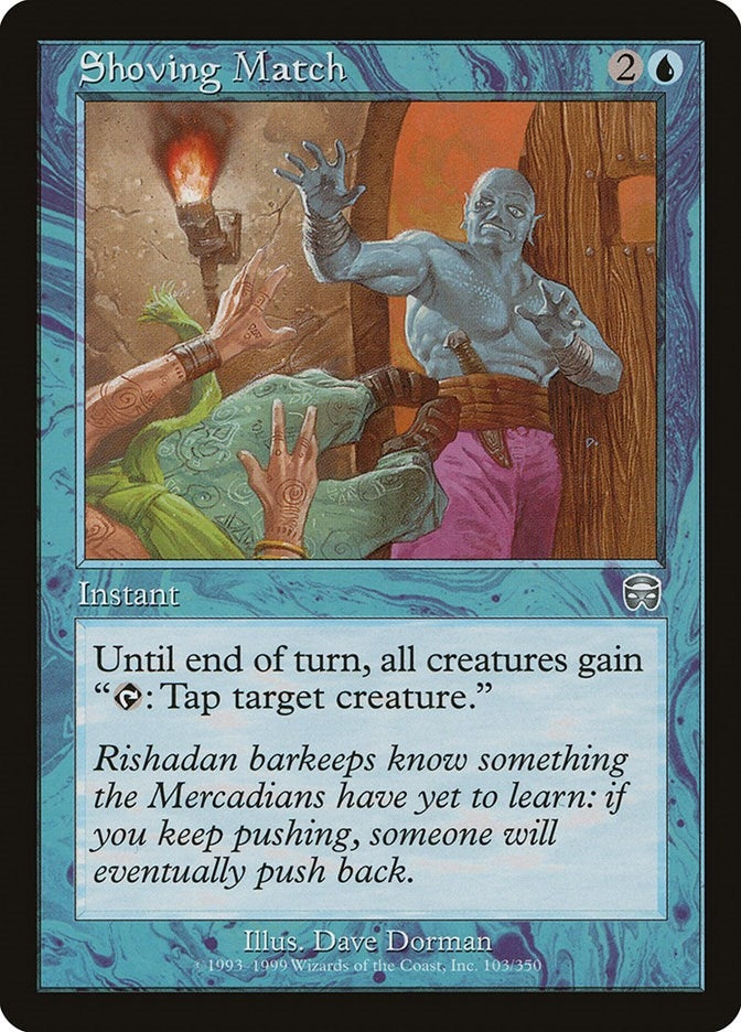 Image for Shoving Match (103) - Magic: The Gathering