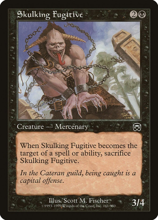 Image for Skulking Fugitive (161) - Magic: The Gathering