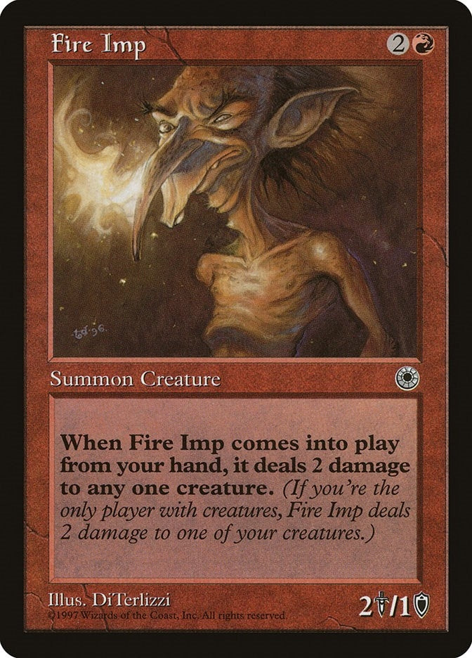 Image for Fire Imp - Magic: The Gathering