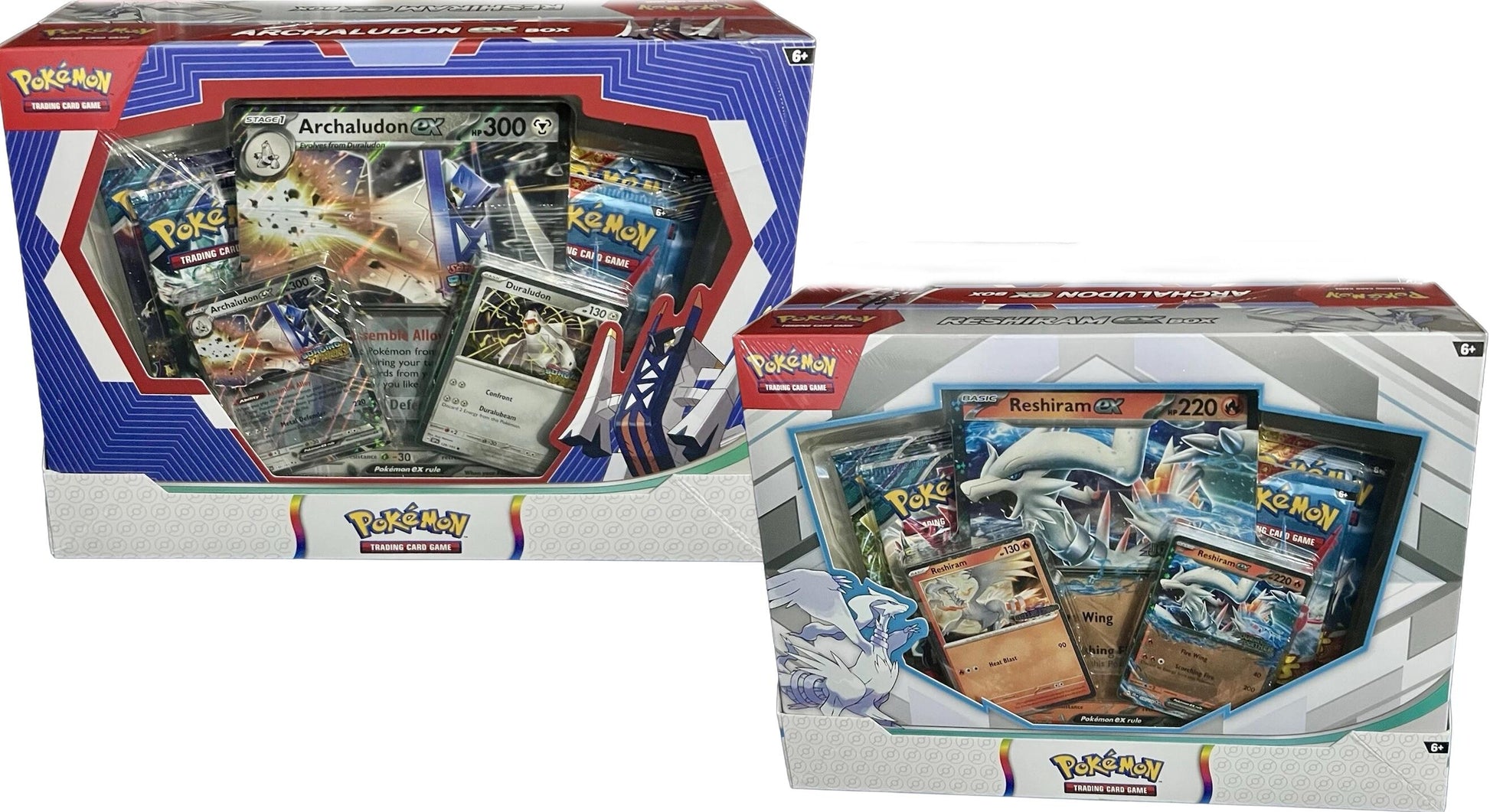 Image for Reshiram & Archaludon ex Box [Set of 2] - Pokemon