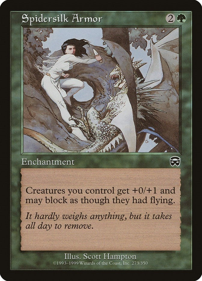 Image for Spidersilk Armor (273) - Magic: The Gathering
