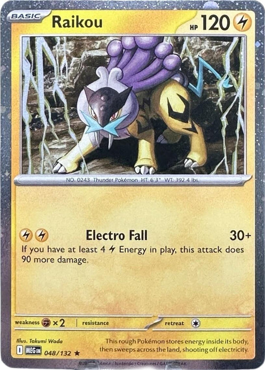 Image for Raikou - 048/132 (Cosmo Holo) (048/132) - Pokemon
